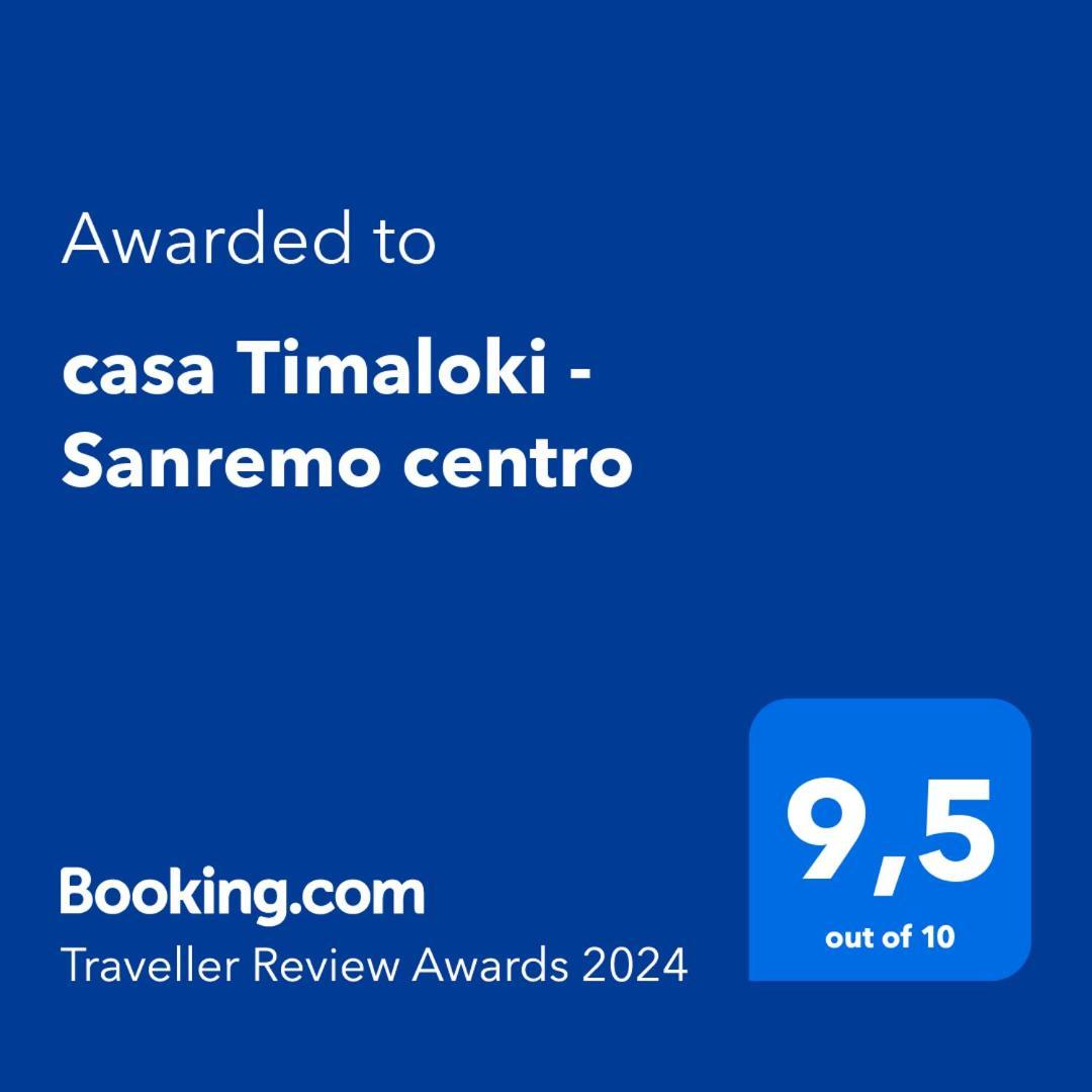 Appartement Casa Timaloki - Sanremo Centro Extérieur photo